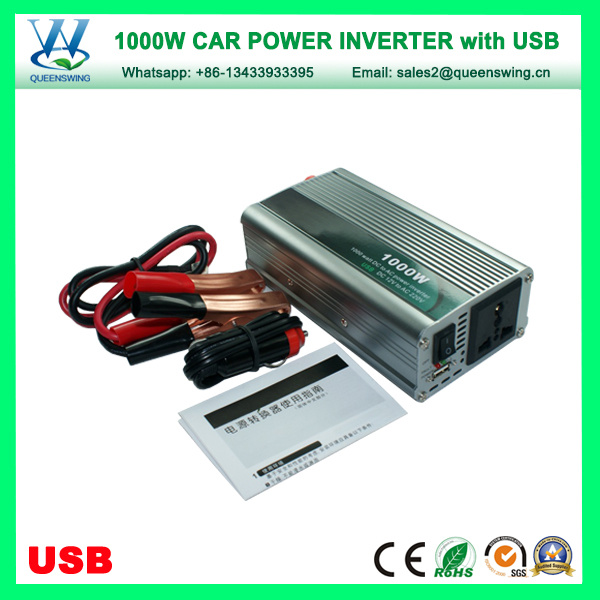 Portable 1000W Car Solar Power Inverter with USB
