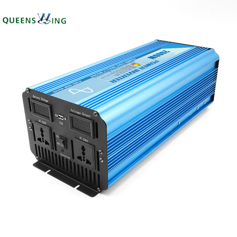 Fully 3000W LED or LCD Pure Sine Wave Power Inverter