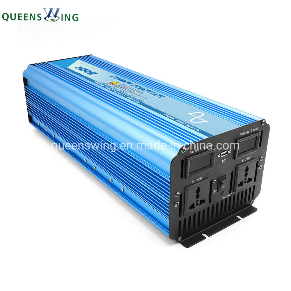 AC110/120V 60Hz 3000W Off-grid Pure Sine Wave Power Inverter (QW-P2000)