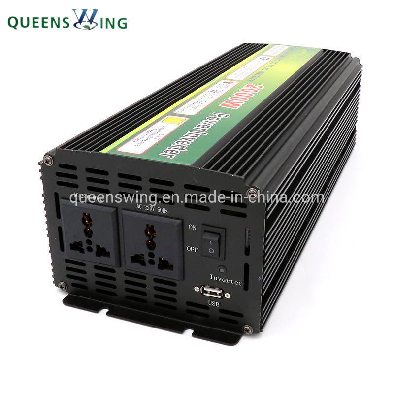 AC110/120V 60Hz 2000W Auto Modified Sine Wave Power Inverters with digital display (QW-M2000)