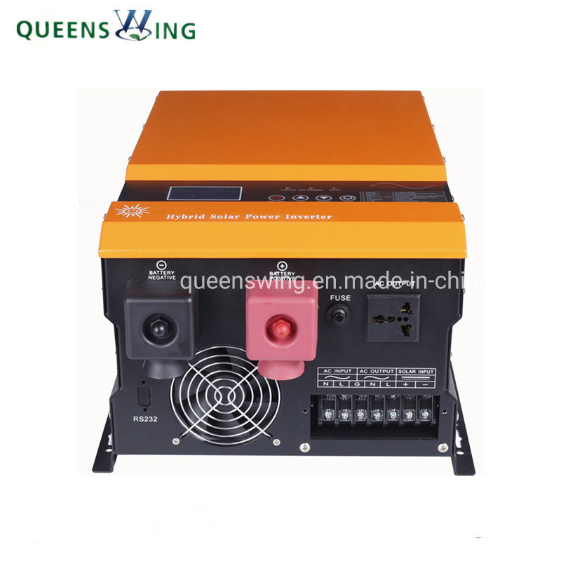 96VDC 12kVA/10kw Inbuilt 100A MPPT Solar Charger Controller Low Frequency UPS Hybrid Solar Inverter