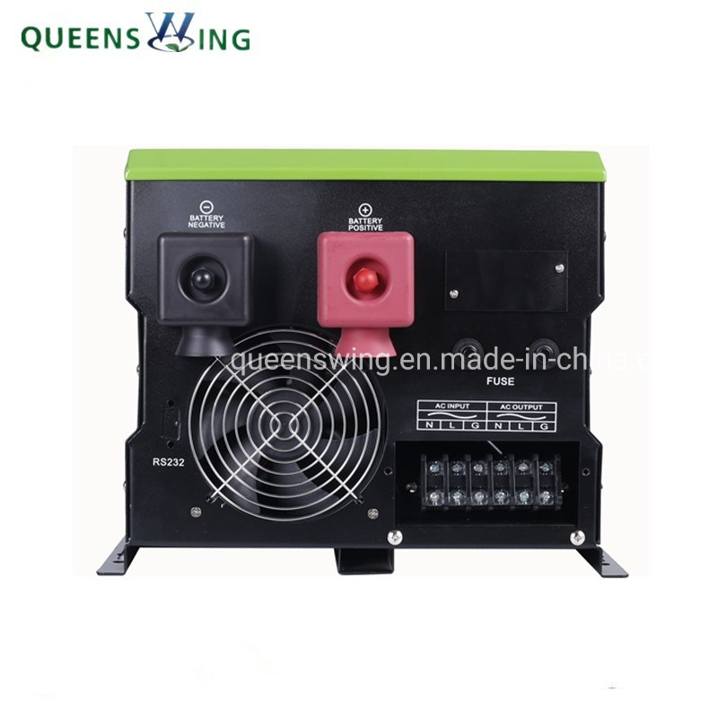 12KVA/10KW 96VDC 220VAC Low Frequency Online UPS with LCD Pure Sine Wave Power Inverter