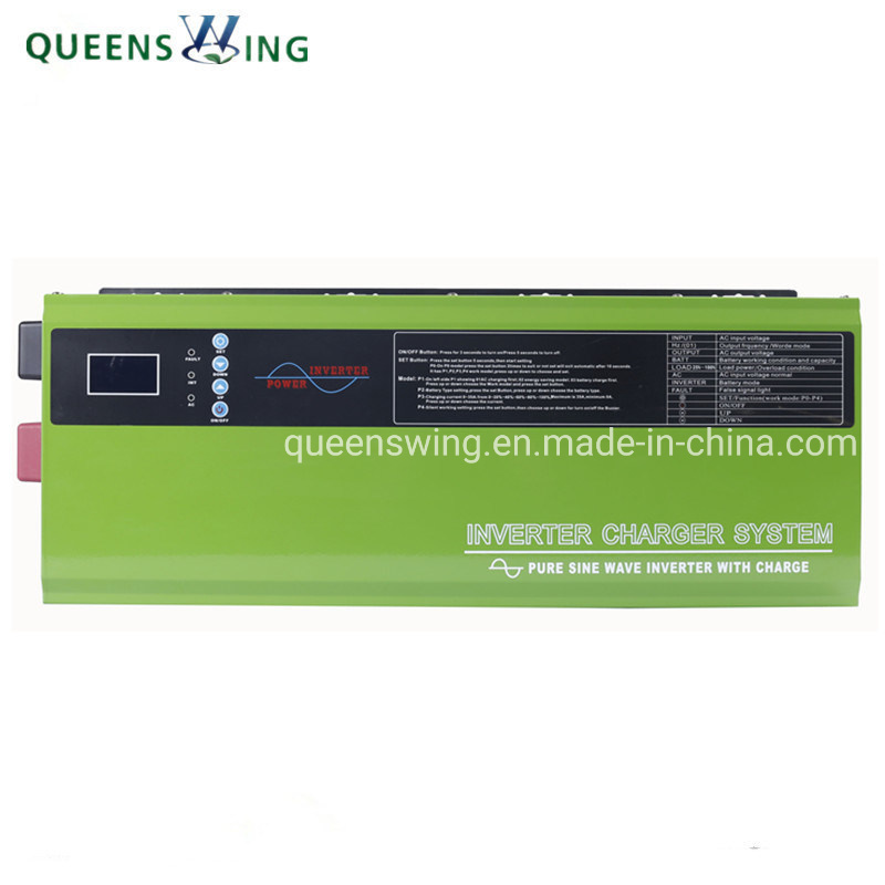 Split Phase 15kVA 120/240VAC 12kw 48VDC Low Frequency Dual Output Power Inverter with Charger
